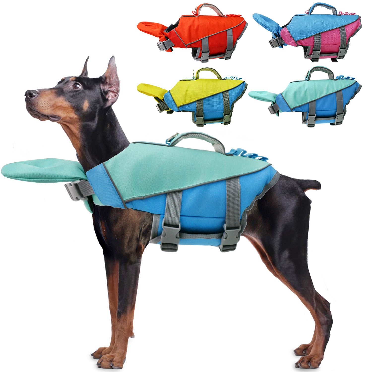 Dog Life Vest, High Flotation for Swimming, Boating & Beach
