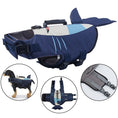 Load image into Gallery viewer, Shark Dog Life Jacket, Adjustable Pet Swimming Vest with Pearl Cotton Filling
