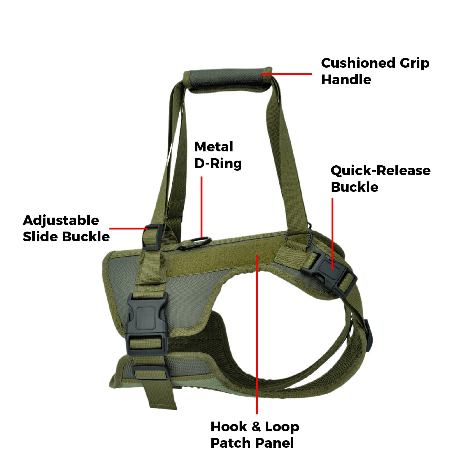 Dog Rear Leg Lift Support Harness