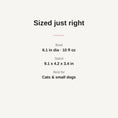 Load image into Gallery viewer, Bowl and stand dimensions
