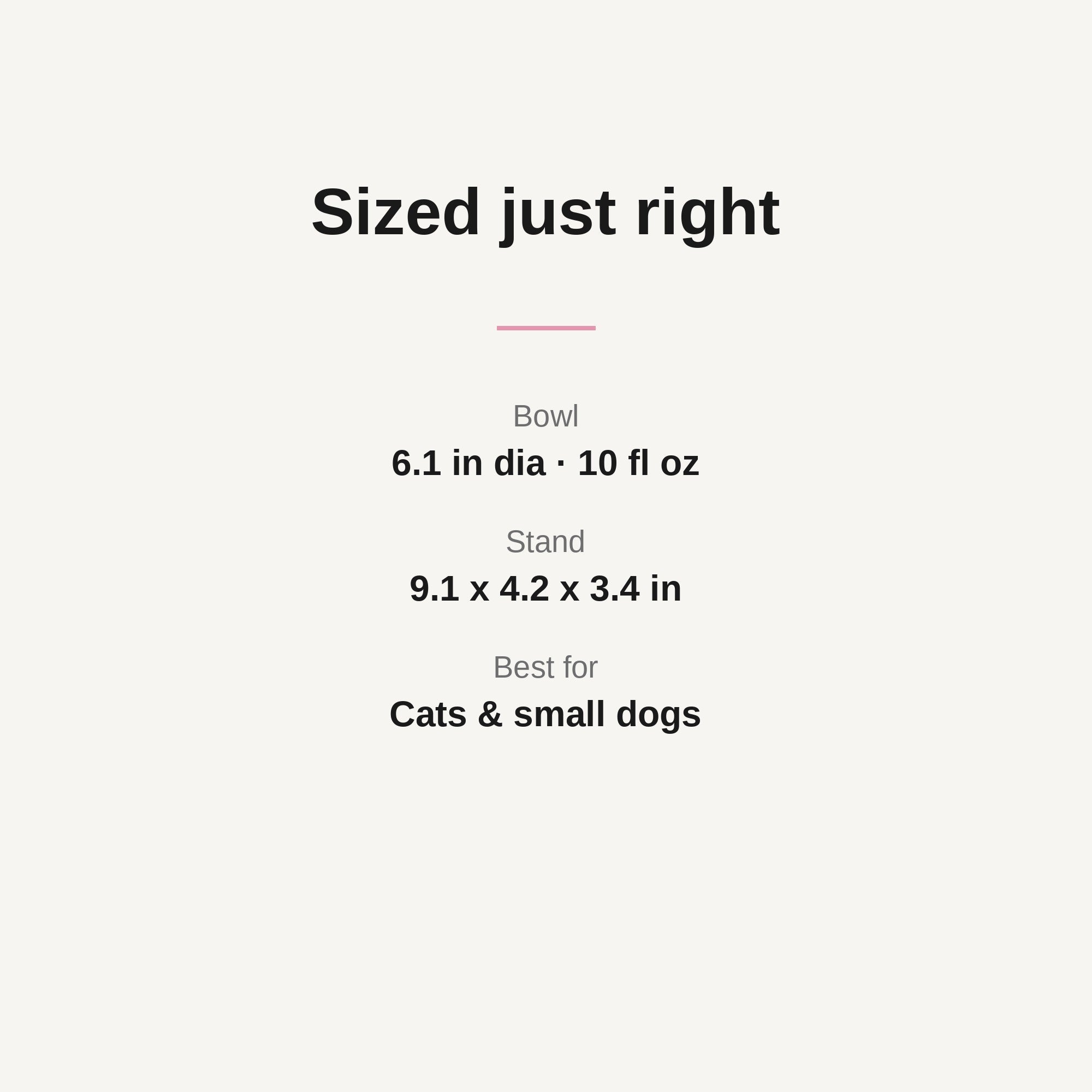 Bowl and stand dimensions