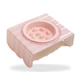 Load image into Gallery viewer, Pink acrylic elevated pet bowl
